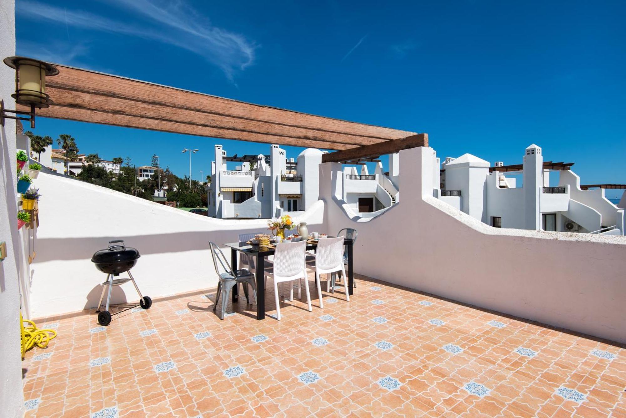 Coral Island Mediterranean Duplex Penthouse Benalmádena Buitenkant foto